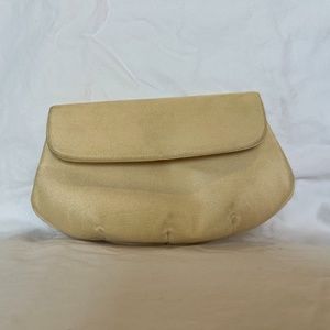 Vintage Cream Morris Moskowitz clutch